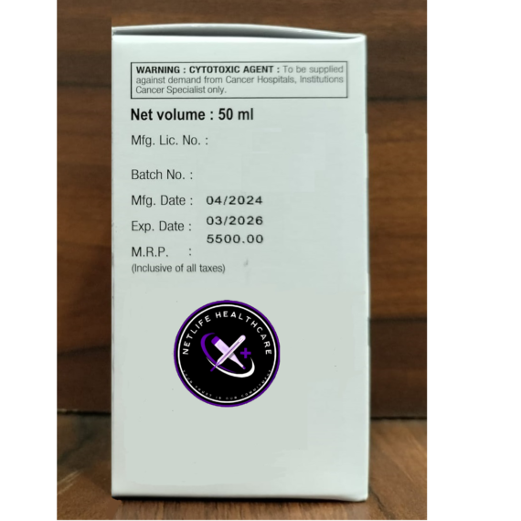 Oxaliplatin Injection 100 mg 50 ML backphoto